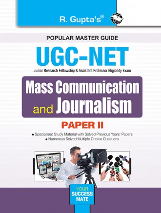 RGupta Ramesh UGC-NET: Mass Communication and Journalism (Paper II) Exam Guide English Medium